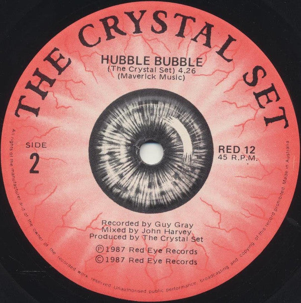 The Crystal Set : Wholly Holy / Hubble Bubble (7", Single)