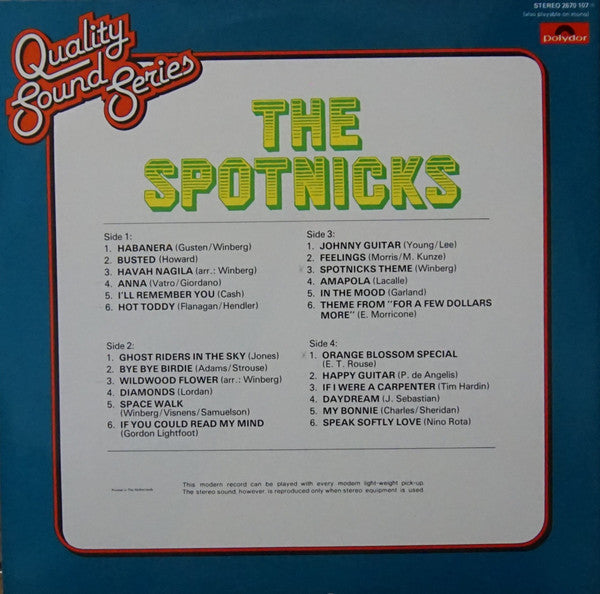 The Spotnicks : The Spotnicks (2xLP, Comp)