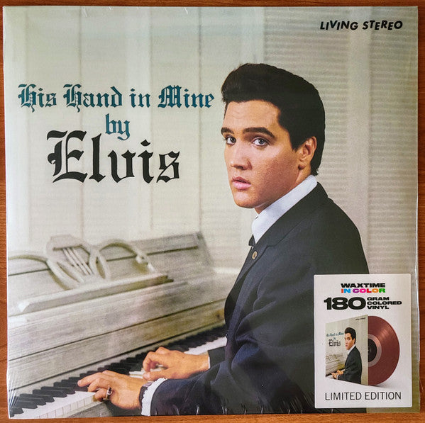 Elvis Presley : His Hand In Mine (LP, Album, RE, Bro)