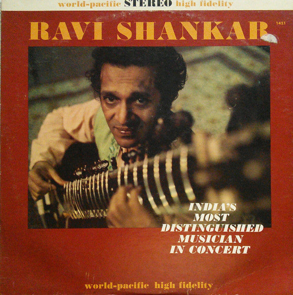 Ravi Shankar : In Concert (LP, Album, RP, Roc)