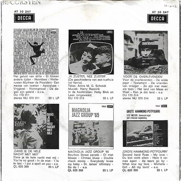 Boudewijn de Groot : Het Land Van Maas En Waal / Testament (7", Single, Mono)