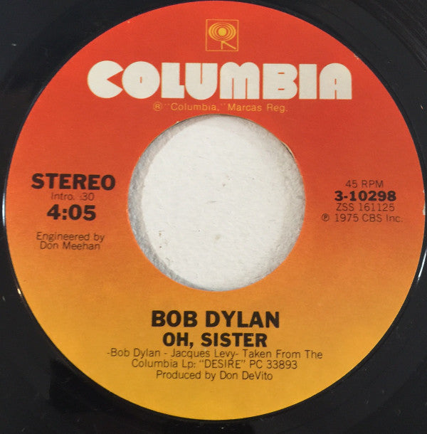 Bob Dylan : Mozambique (7", Styrene, Ter)