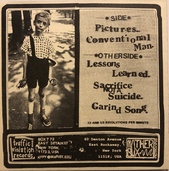 Striped Basstards : Lessons Learned (7")