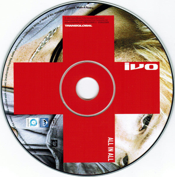 Ivo (13) : All In All (CD, Album, Enh)