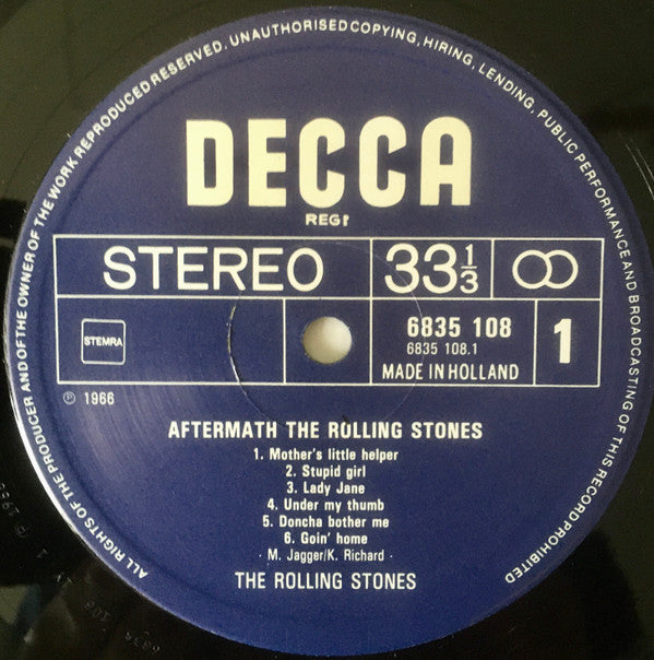 The Rolling Stones : After Math (LP, Album, RE)