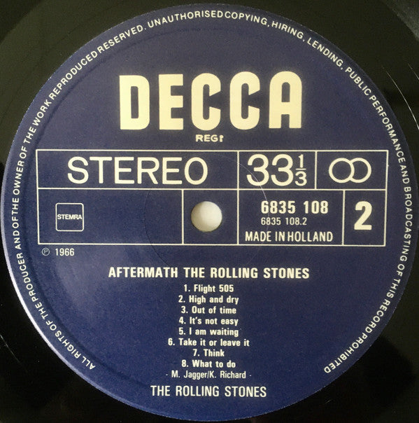 The Rolling Stones : After Math (LP, Album, RE)