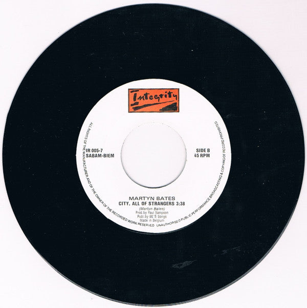 Martyn Bates : Letters To A Scattered Family (7", Single)