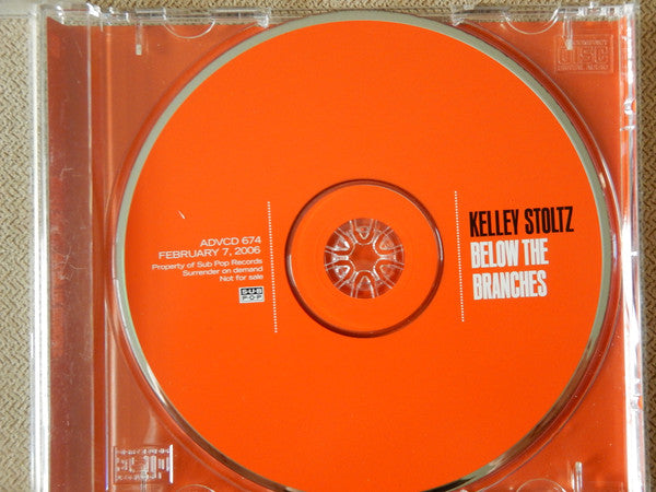 Kelley Stoltz : Below The Branches (CD, Advance, Album, Promo)