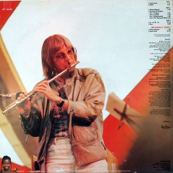 The Chris Hinze Combination : Saliah (2xLP, Album)