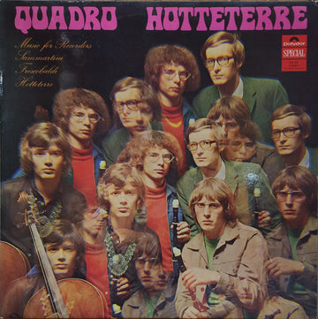 Quadro Hotteterre : Music For Recorders (LP, Album)