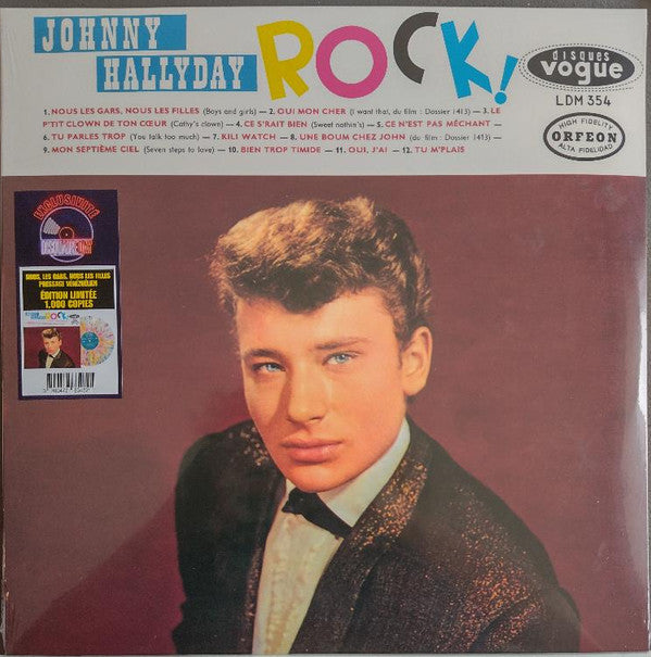 Johnny Hallyday : Rock! (LP, Album, Ltd, RE, Spl)