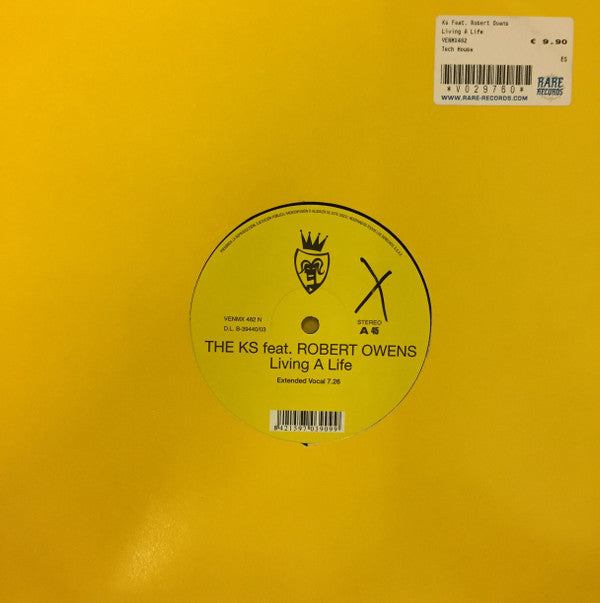 The Ks Featuring Robert Owens : Living A Life (12")