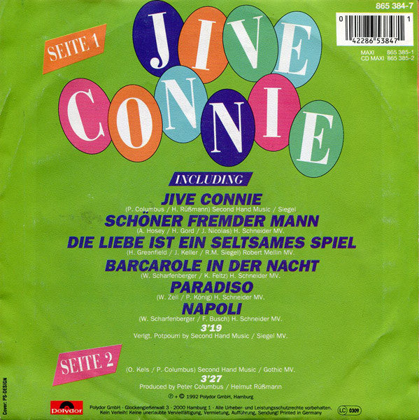 Connie Francis : Jive Connie (7", Single)