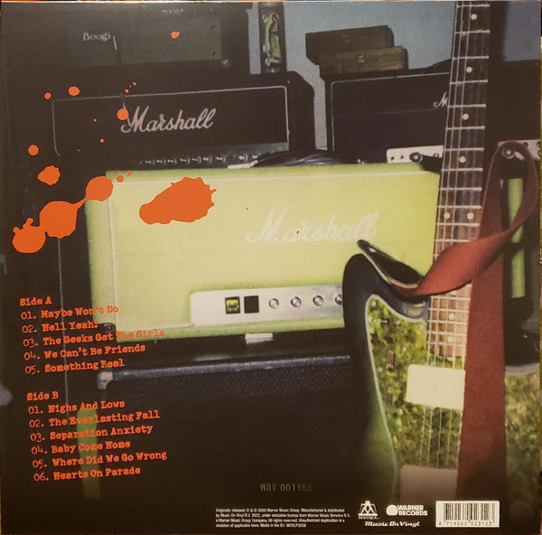 American Hi-Fi : Hearts On Parade (LP, Album, Ltd, Num, RE, Ora)