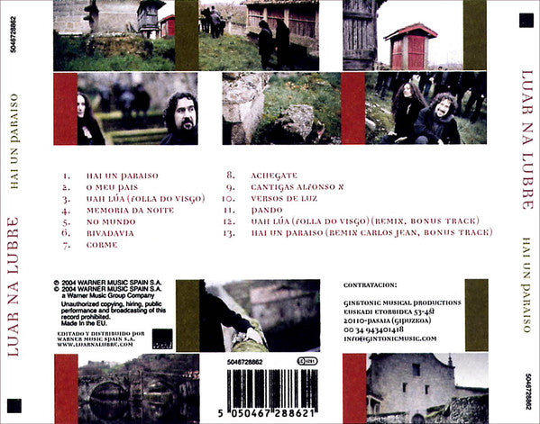 Luar Na Lubre : Hai Un Paraiso (CD, Album)