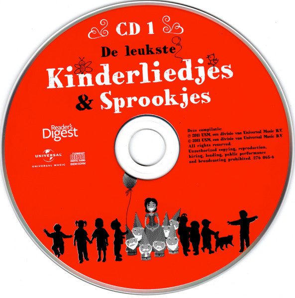 Various : De Leukste Kinderliedjes & Sprookjes (3xCD, Comp)