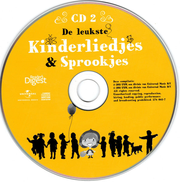 Various : De Leukste Kinderliedjes & Sprookjes (3xCD, Comp)