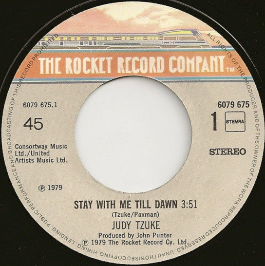 Judie Tzuke : Stay With Me Till Dawn (7", Single)