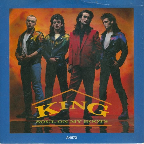 King : Soul On My Boots (7", Single)