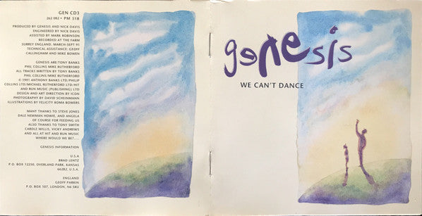 Genesis : We Can't Dance (CD, Album)