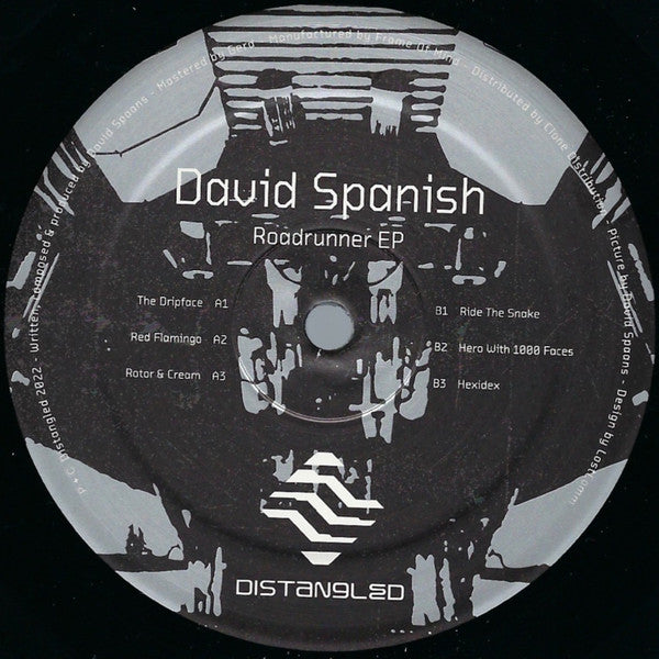 David Spanish : Roadrunner EP (12", EP)