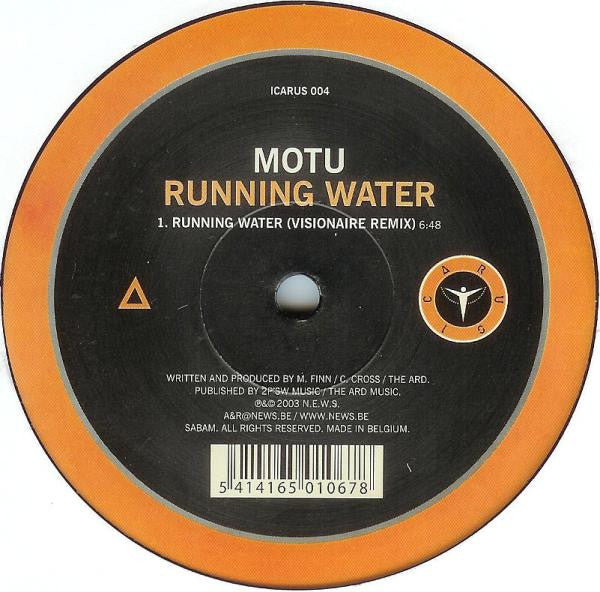 Motu : Running Water (12")