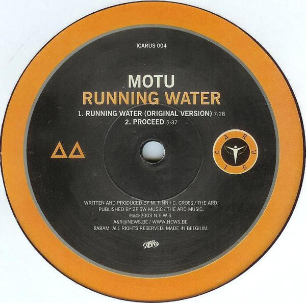 Motu : Running Water (12")