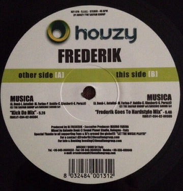 Frederik (2) : Musica (12")