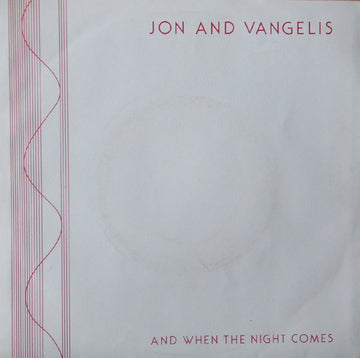 Jon & Vangelis : And When The Night Comes (7", Single)