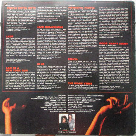 Gino Vannelli : Powerful People (LP, Album)
