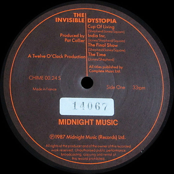 The Invisible (4) : Dystopia (LP, Album)