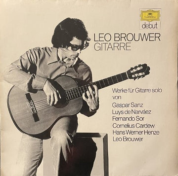 Leo Brouwer, Gaspar Sanz, Luis de Narváez, Fernando Sor, Cornelius Cardew, Hans Werner Henze : Werke Für Gitarre Solo (LP, Album)