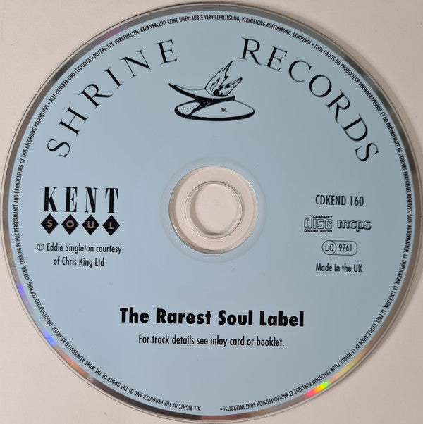 Various : Shrine (The Rarest Soul Label) (CD, Comp, RE)