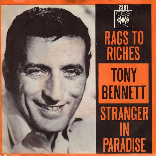 Tony Bennett : Rags To Riches (7")