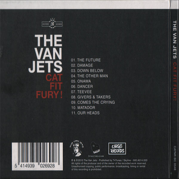 The Van Jets : Cat Fit Fury! (CD, Album)