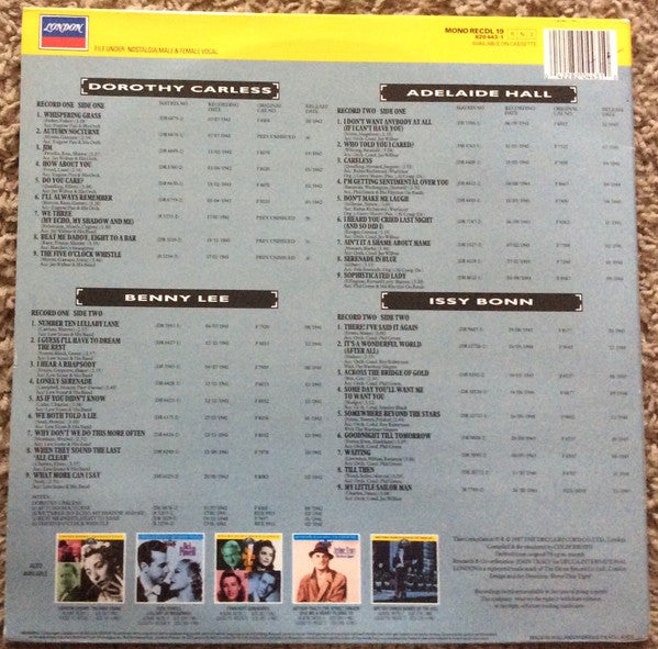 Various : Whispering Grass (2xLP, Comp, Mono)