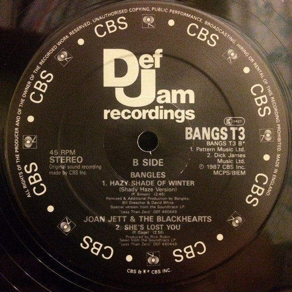 Bangles : Hazy Shade Of Winter (12", Single)