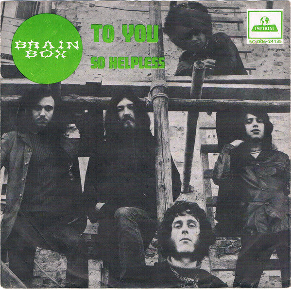 Brainbox (3) : To You (7", Single)