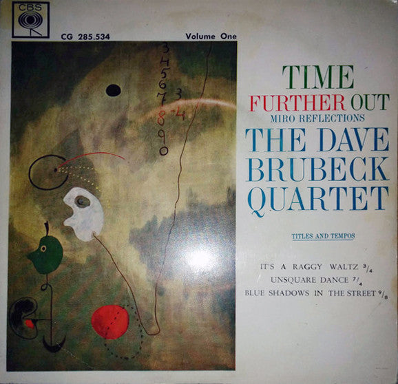 The Dave Brubeck Quartet : Time Further Out Vol. 1 - Miro Reflections (7", RE)