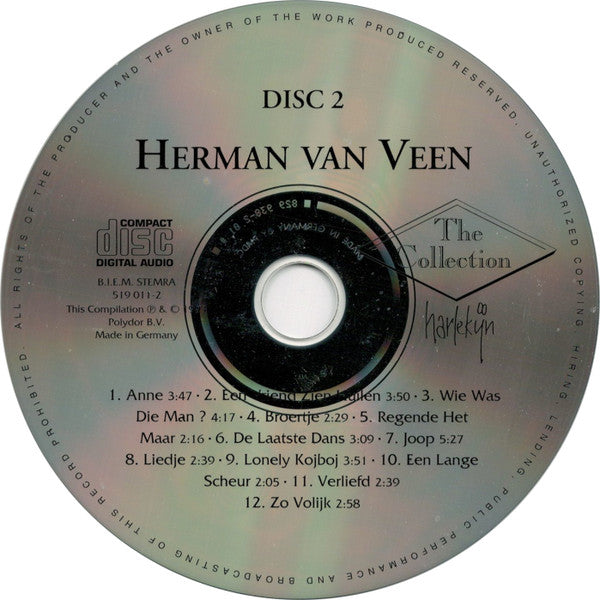 Herman van Veen : The Collection (2xCD, Comp)