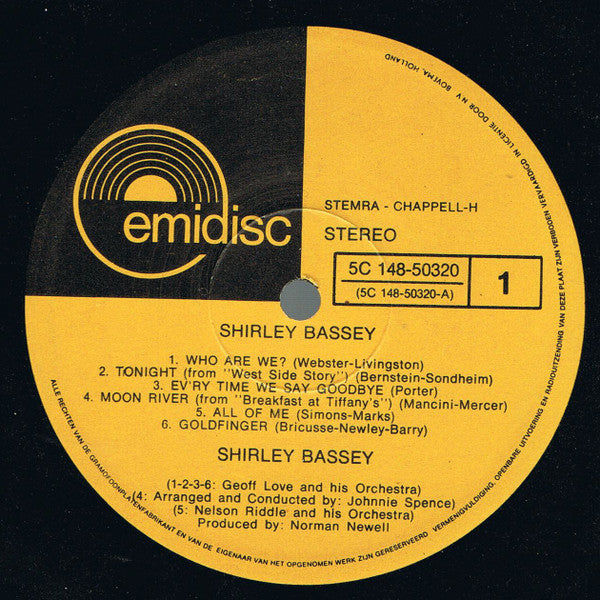 Shirley Bassey : Shirley Bassey (2xLP, Comp, Gat)