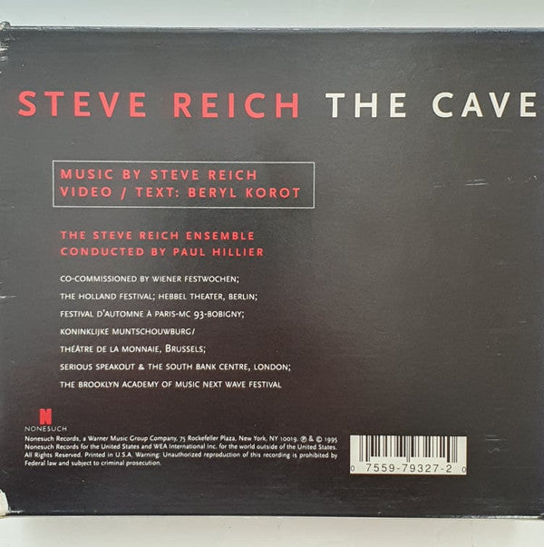 Steve Reich : The Cave (2xCD, Album)