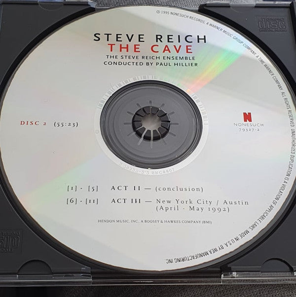 Steve Reich : The Cave (2xCD, Album)