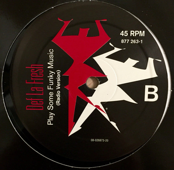 Def La Fresh : Jam, I Wanna Funk (12")