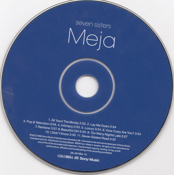 Meja : Seven Sisters (CD, Album, RE)
