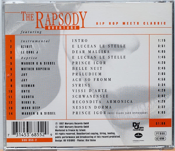 The Rapsody : Overture - Hip Hop Meets Classic (CD, Album)