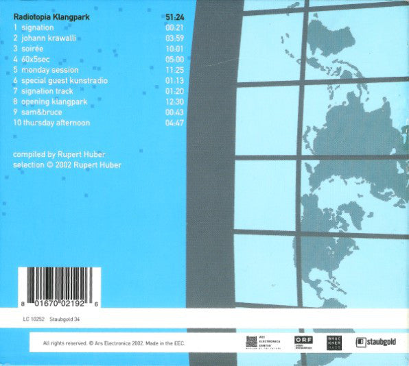 Various : Open Air Radiotopia (Ars Electronica 2002 - Klangpark) (CD, Album, Ltd, Num)