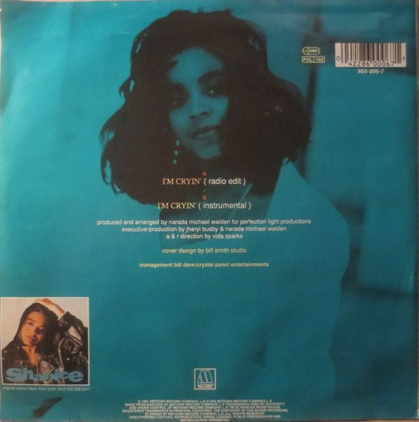 Shanice : I'm Cryin' (7", Single)