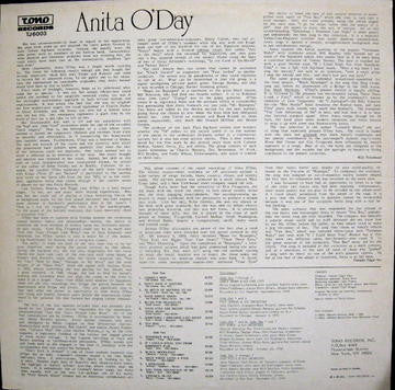 Anita O'Day : Anita O'Day 1949 - 1950 (LP, Mono)