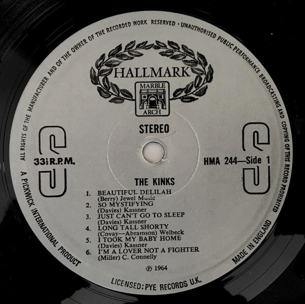 The Kinks : Kinks (LP, Album, RE)